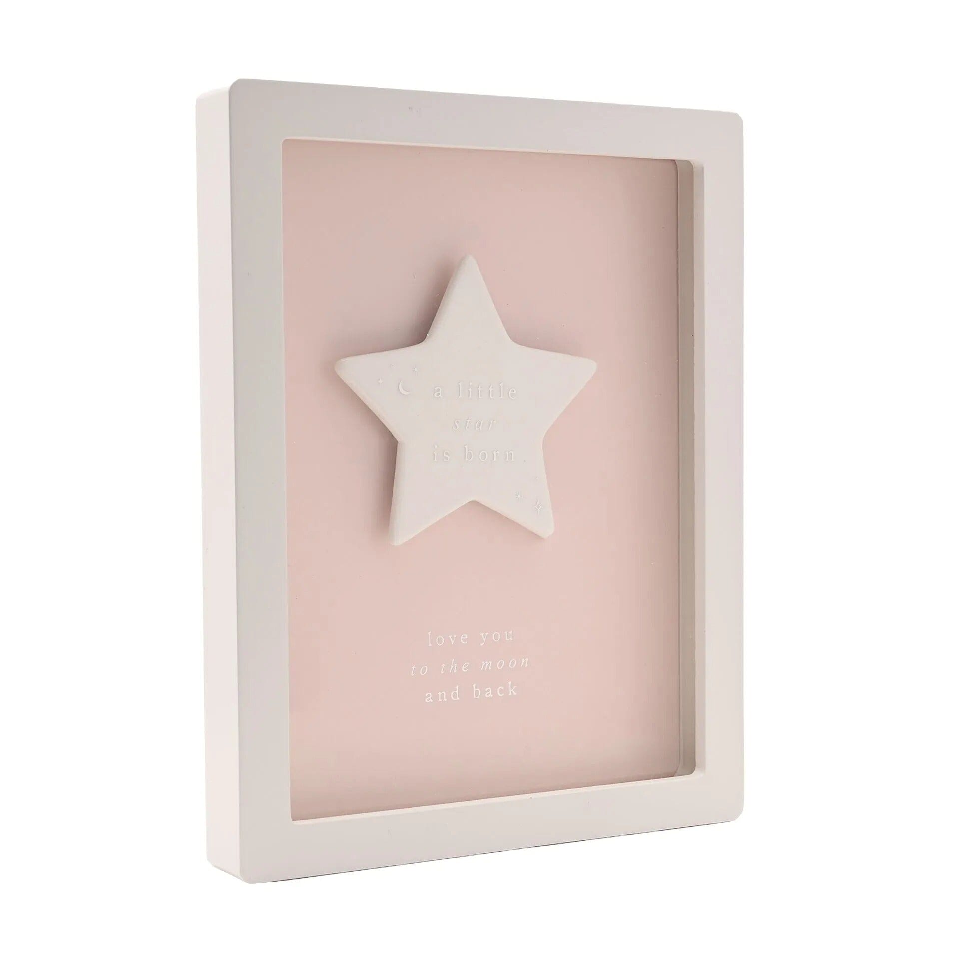 A Little Star is Born' Mini Pink Framed Art Accessories