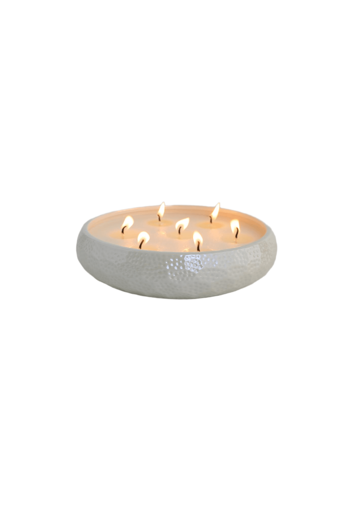 Aeolian 7 Wick White Pearlescent Scented Candle Fragrance