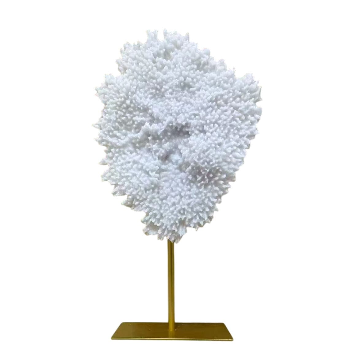 Agato Coral Ornament on Gold Base Accessories