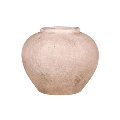 Agros Decorative Stone Textured Vase Accessories