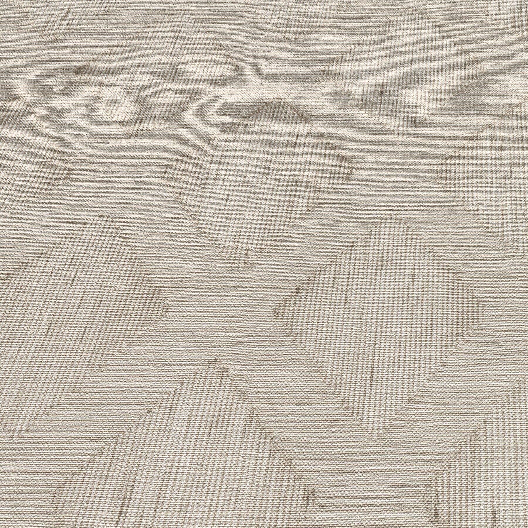 Alaric Taupe Diamond Print Wallpaper Home Improvement