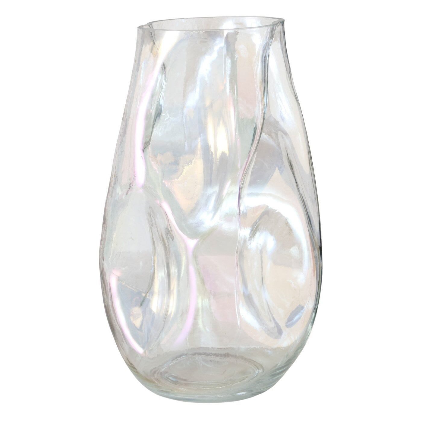 Arina Decorative Pearlescent Glass Abstract Vase Accessories