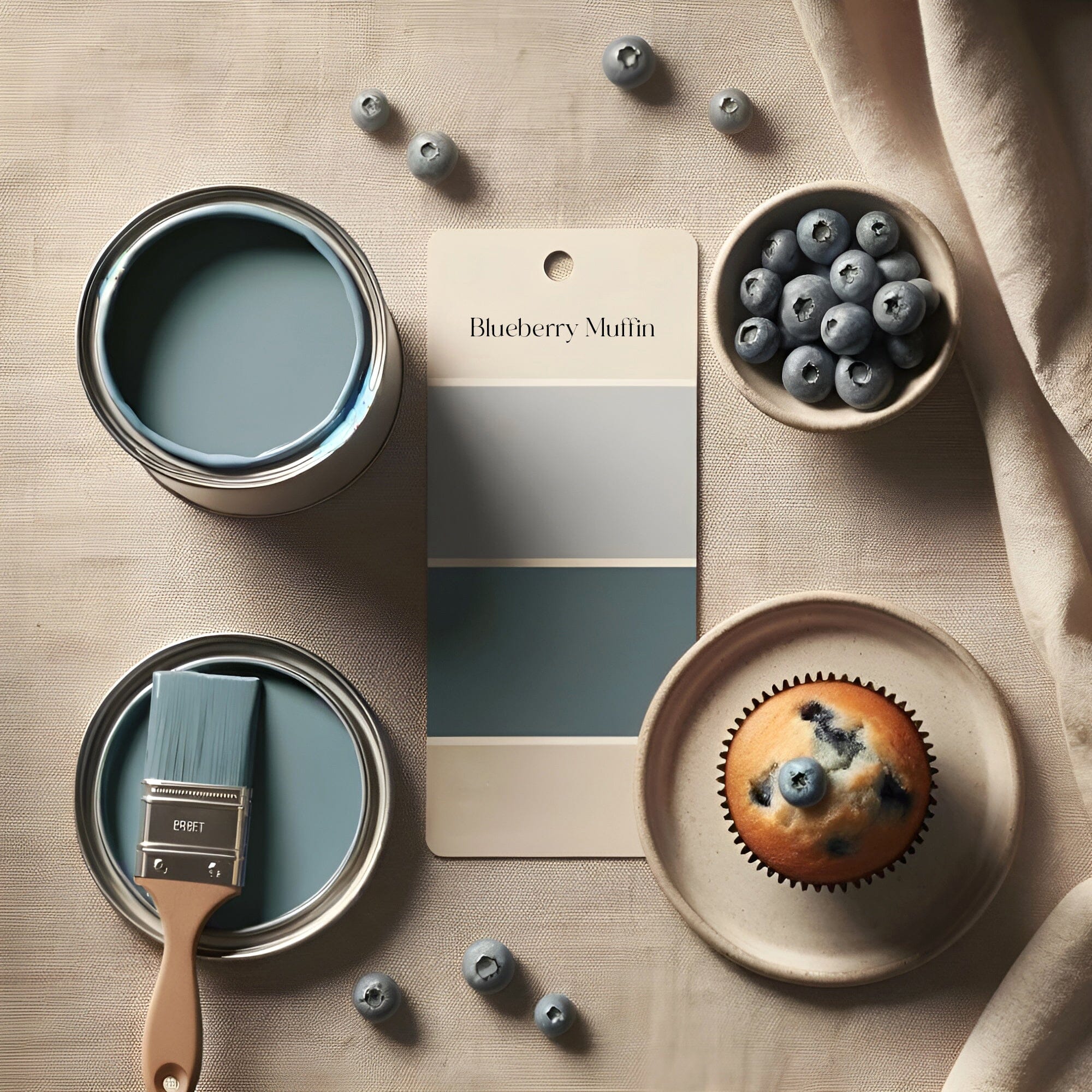 Blueberry Muffin Matt Wood & Trim Paint - 750ml