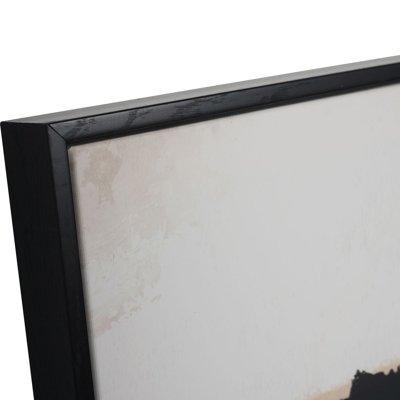 Brushstroke Monochrome Framed Canvas Wall Art - Set of 2 Accessories