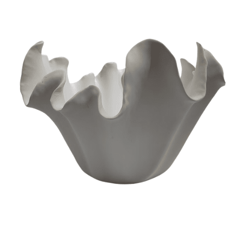 Buckingham White Sculptural Decorative Dish Accessories