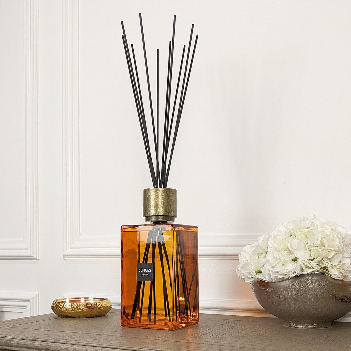 Burnt Orange & Gold XL Reed Diffuser - 2200ml Fragrance
