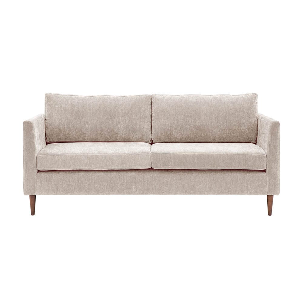 Camley Cream Textured 3 Seater Sofa Sofa