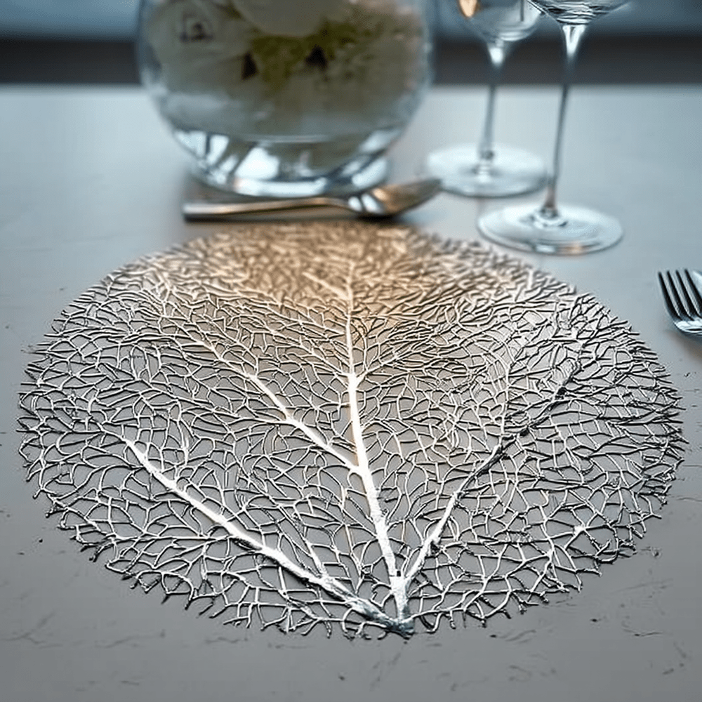 Carmena Silver Round Placemat Accessories