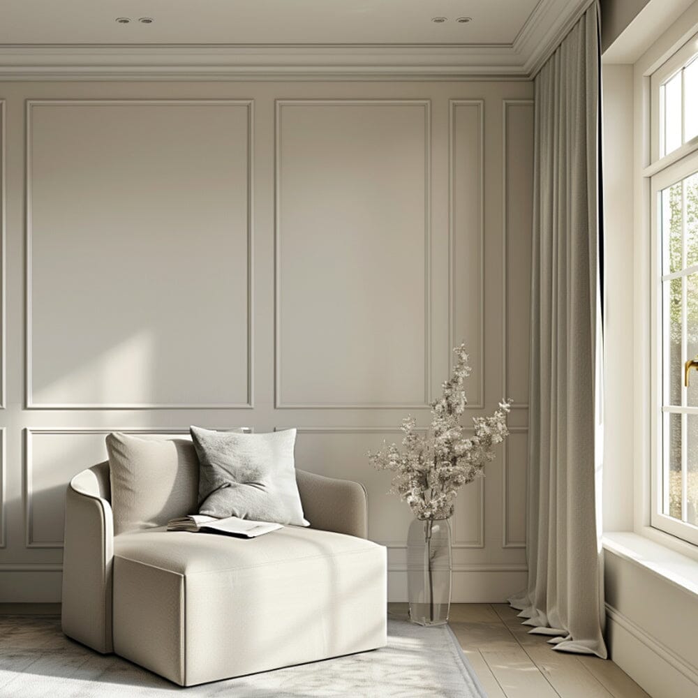 Champagne Truffle Satin Wood & Trim Paint - 750ml