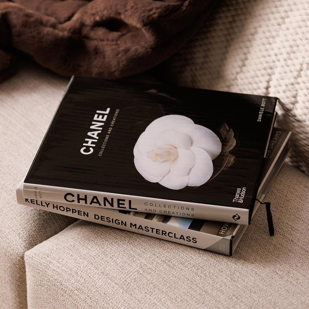 Chanel Collections Black Coffee Table Book Accessories