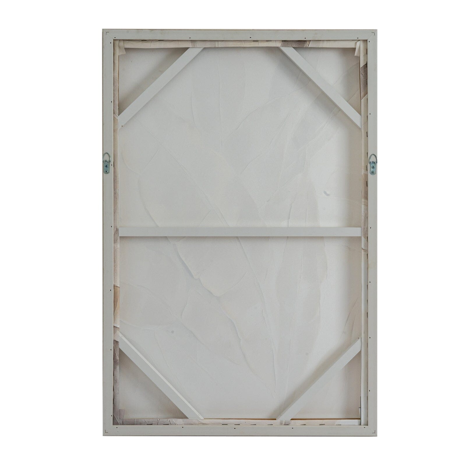 Clay Neutral Abstract Line Art Framed Canvas Wall Art- II Accessories