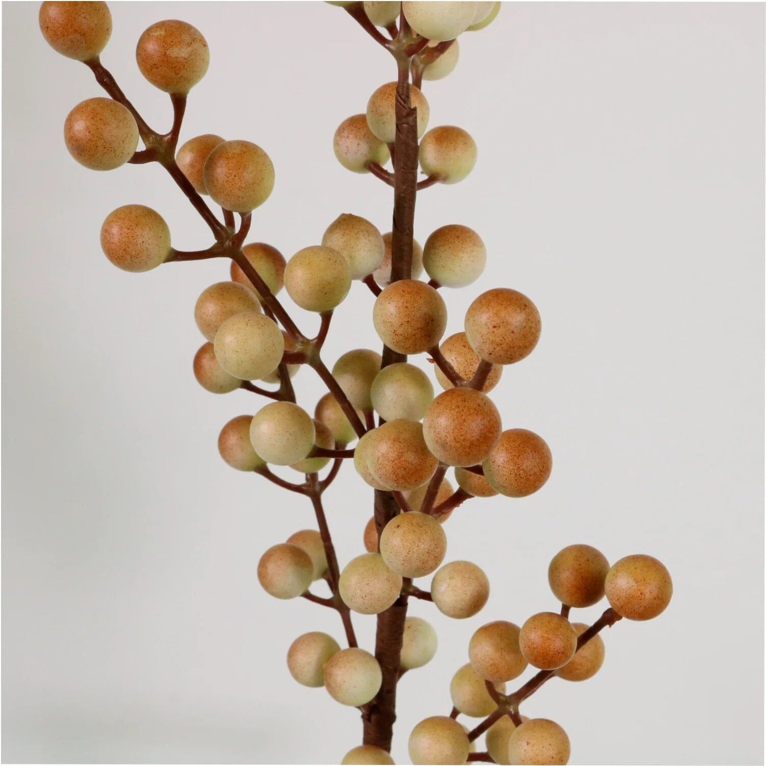 Coffee Faux Berry Single Stem Floral Accessories