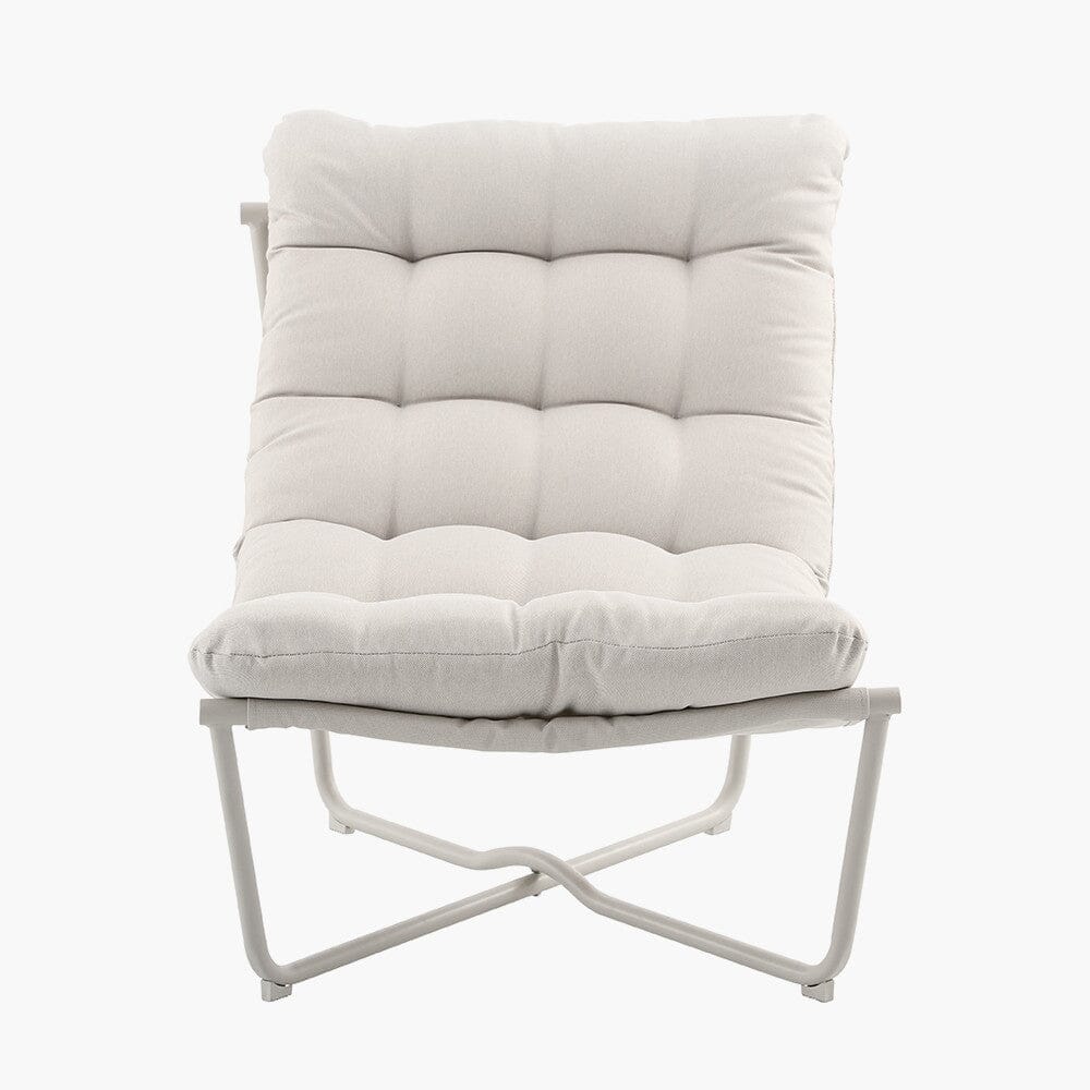 Damia Cream Outdoor Lounging Set Outdoor