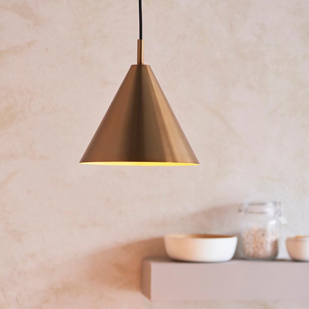 Devonte Gold Pendant Ceiling Light Lighting