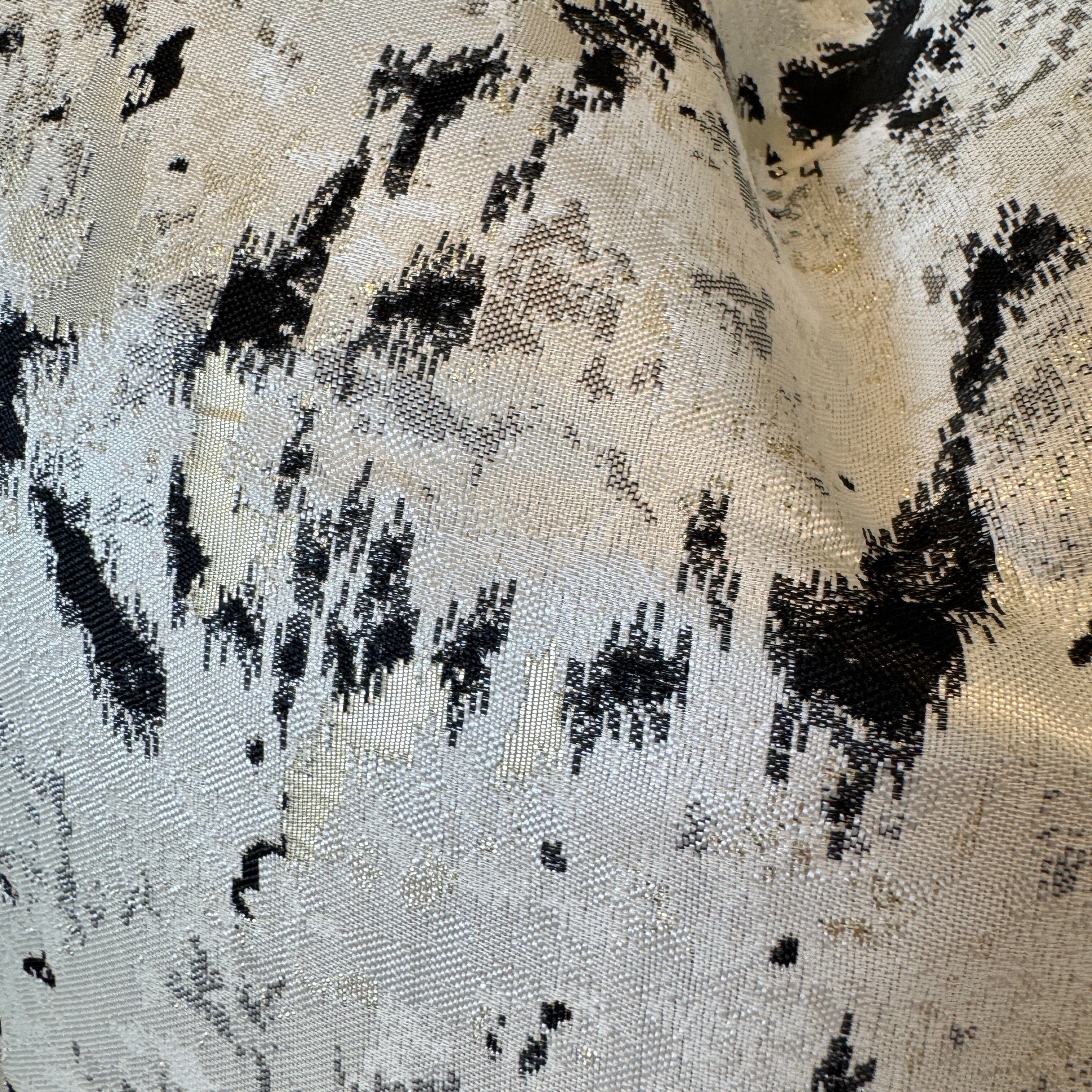 Dionne Cream & Black Abstract Print Cushion Cover - 50x50cm Textiles