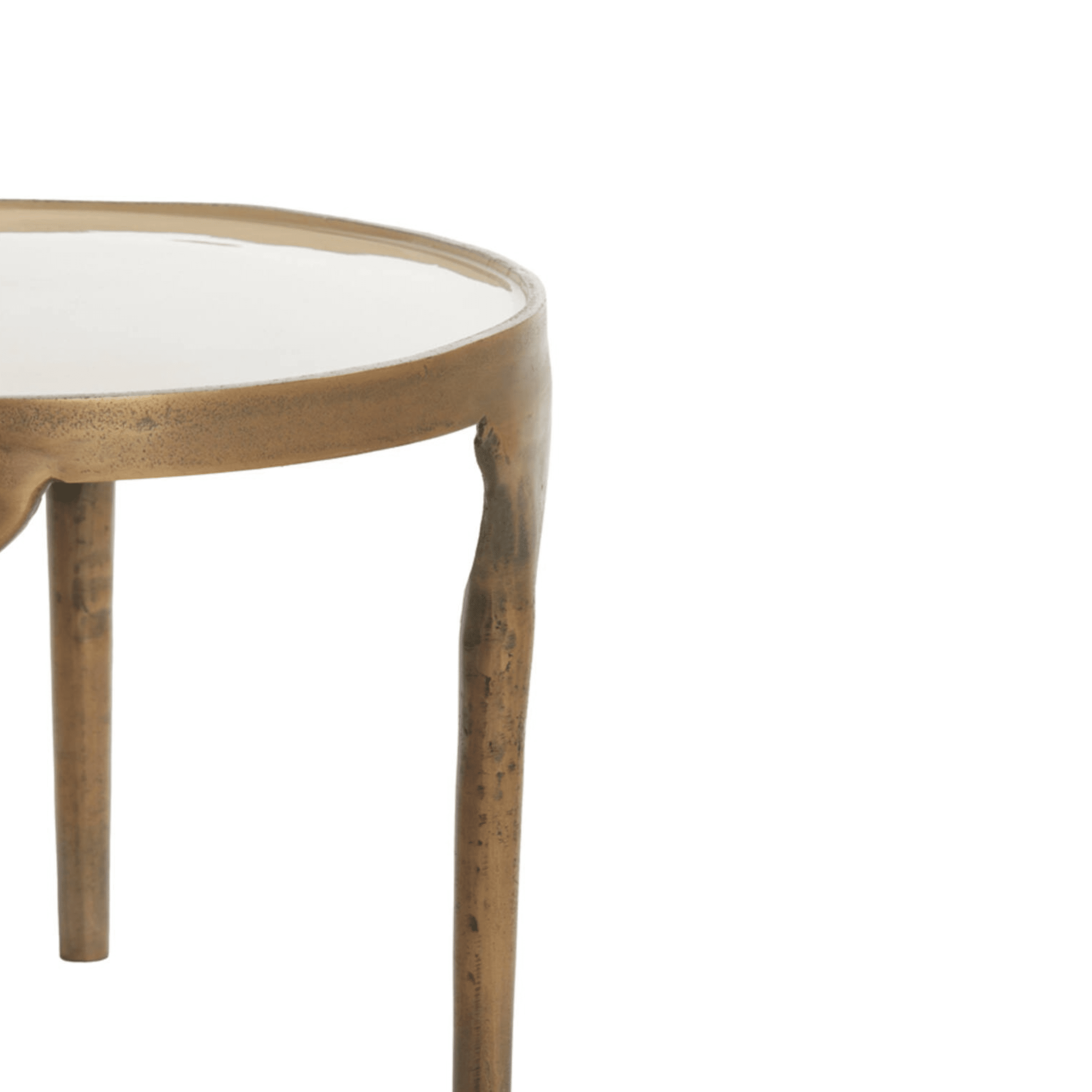 Edisto Antique Bronze Nested Side Tables- Set of 2 Furniture