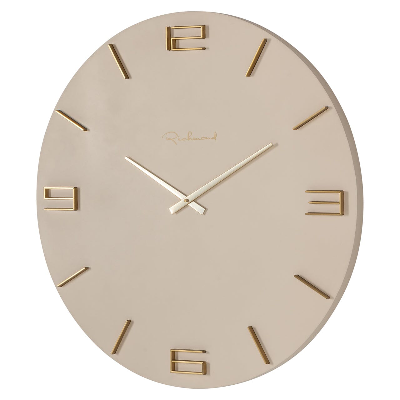 Eliana Cream & Gold Wall Clock Accessories