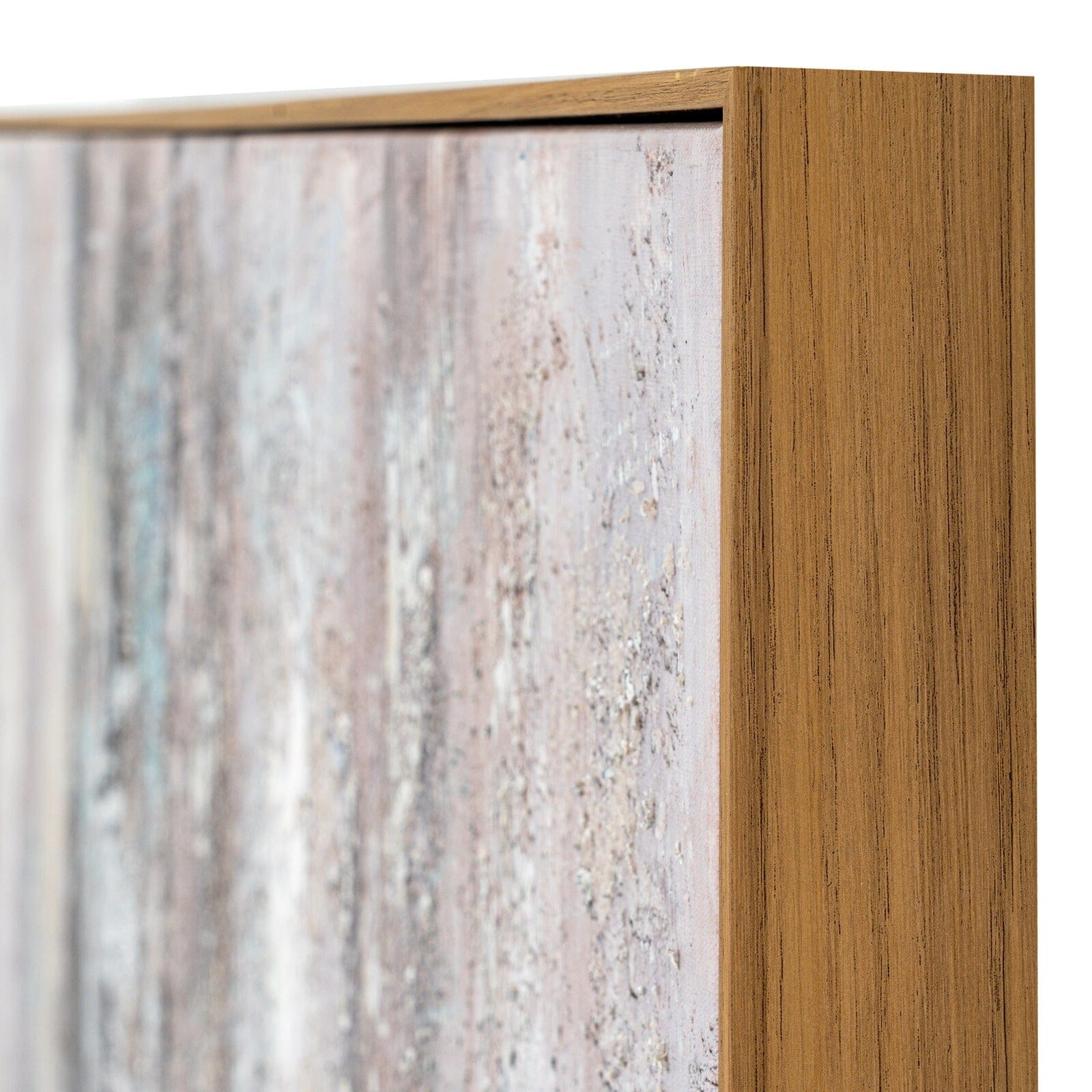 Elira Neutral Hand Painted Landscape Canvas in Frame Accessories