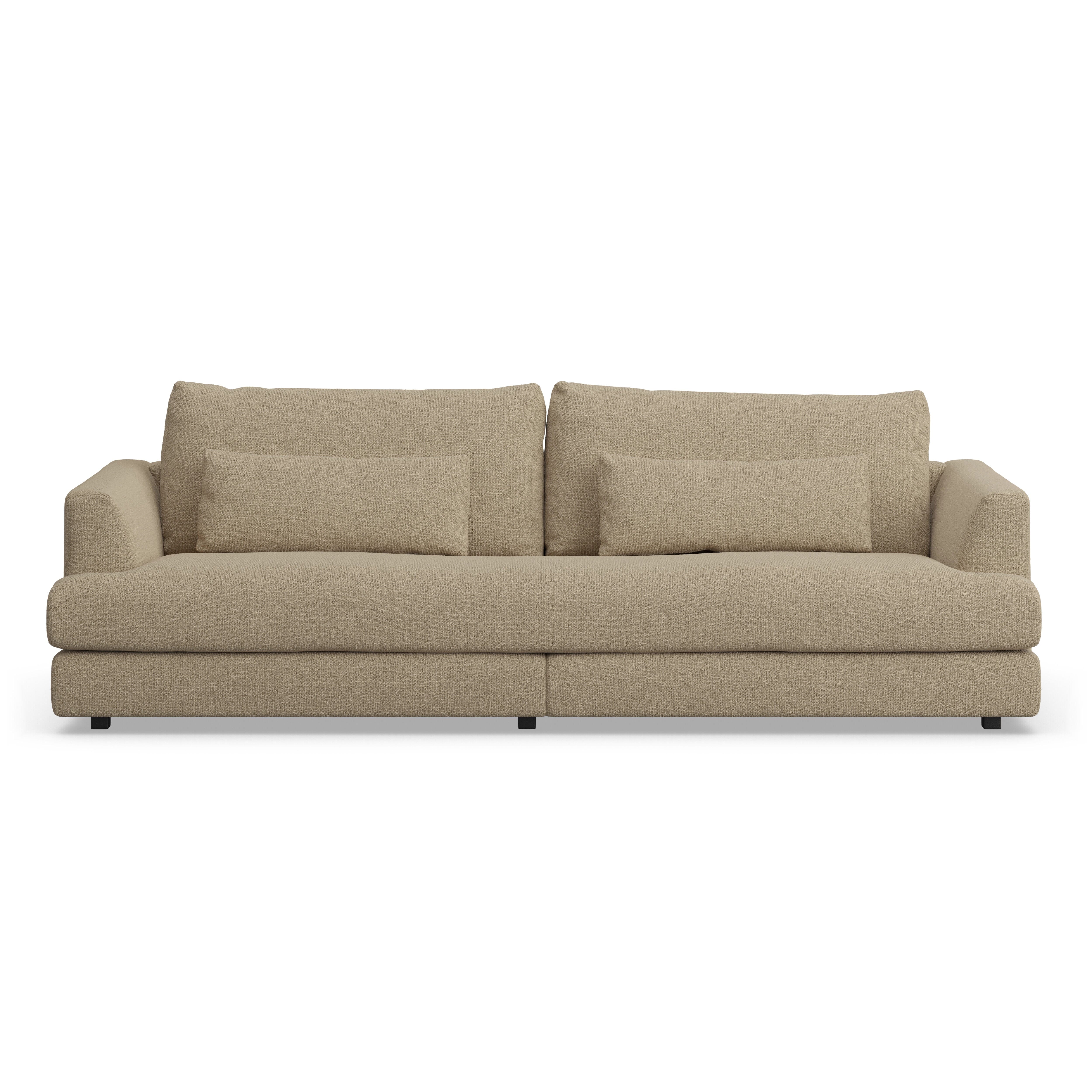 Elsa Taupe 4 Seater Sofa Sofa