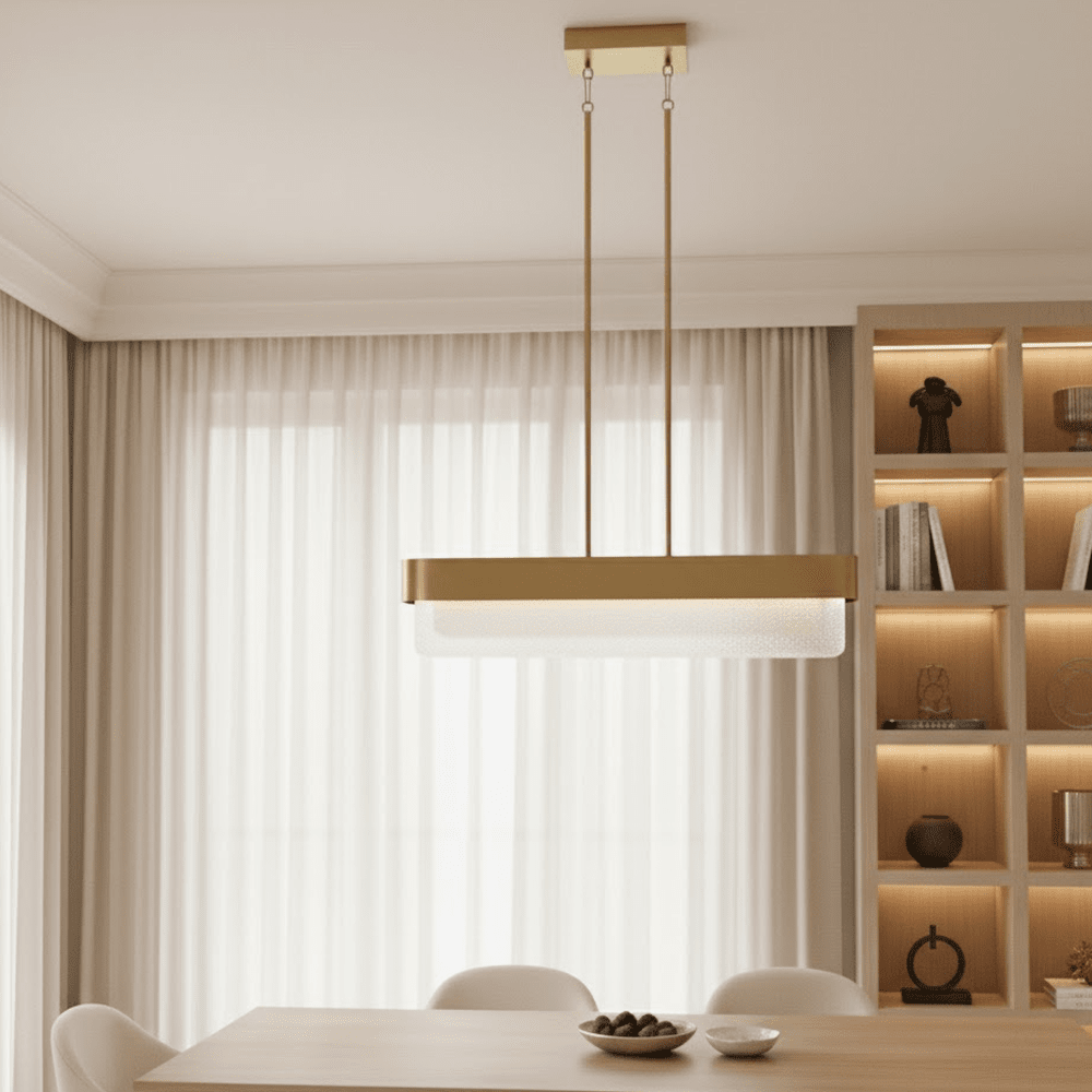 Esha Brass LED Pendant Ceiling Light Lighting