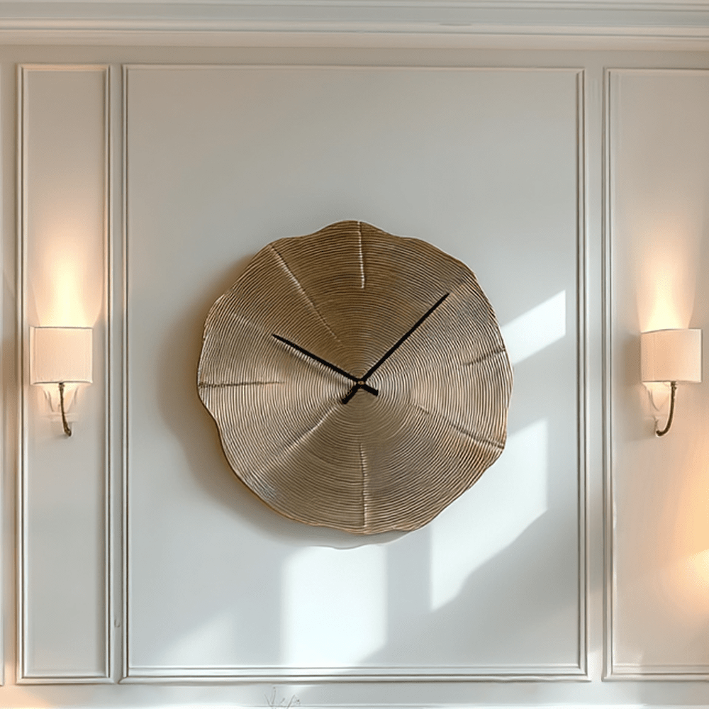 Evaline Gold Wall Clock Accessories