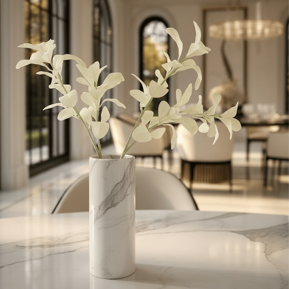Faux Cream Lambs Ear Single Stem Floral Accessories