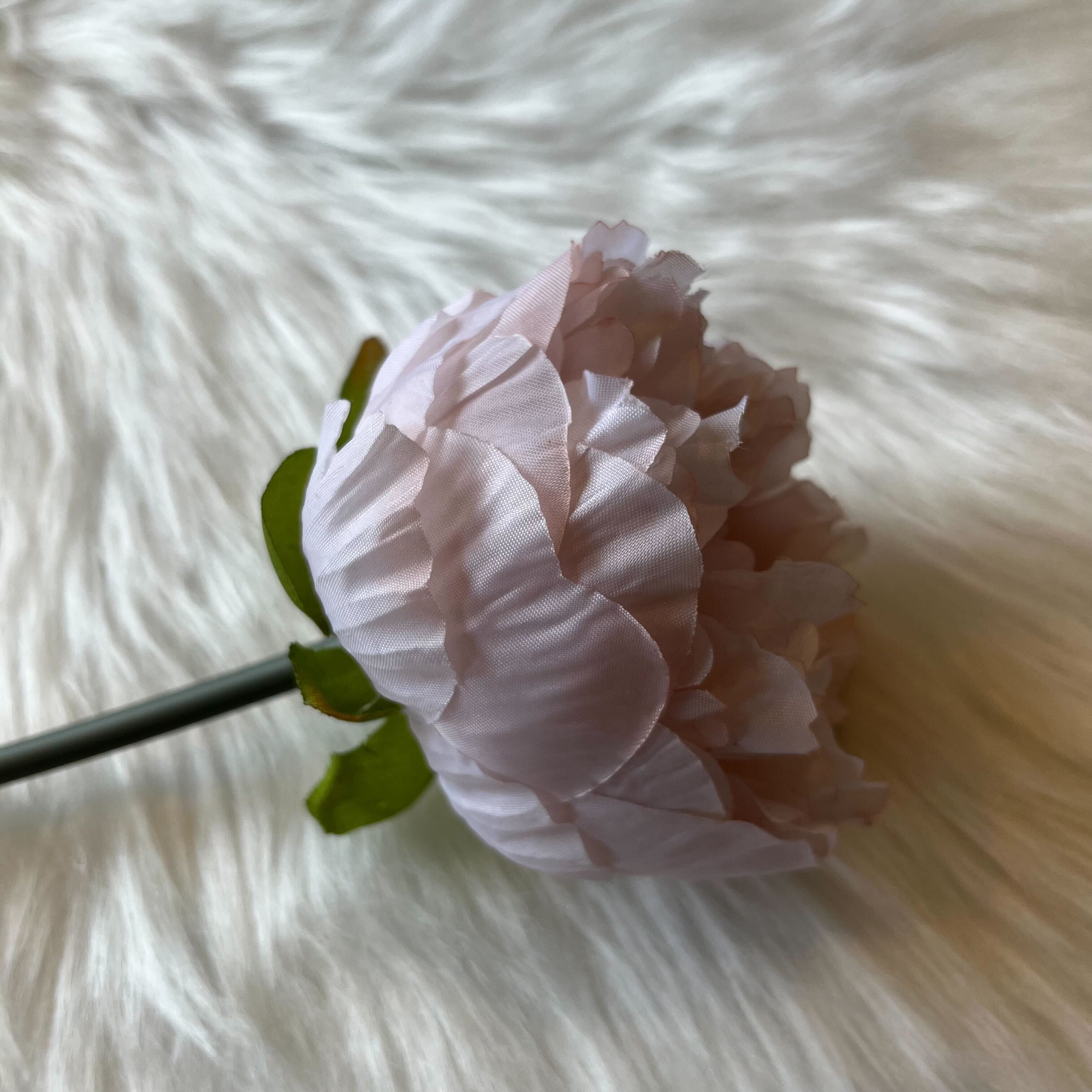 Faux Nude Peony Single Stem Flower Accessories