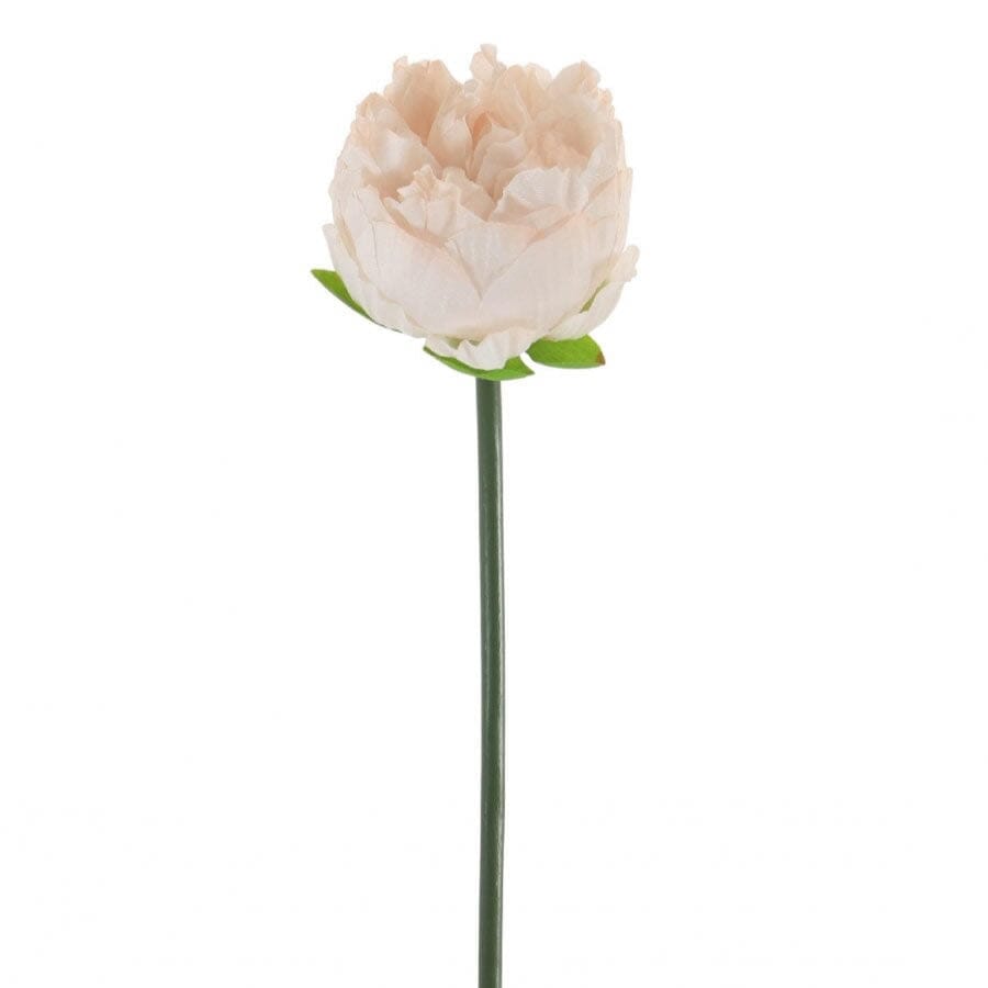 Faux Nude Peony Single Stem Flower Accessories