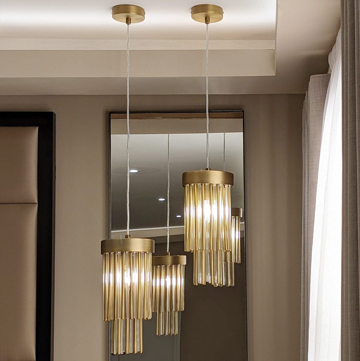 Felicity Antique Brass Luxury Ceiling Pendant Lighting