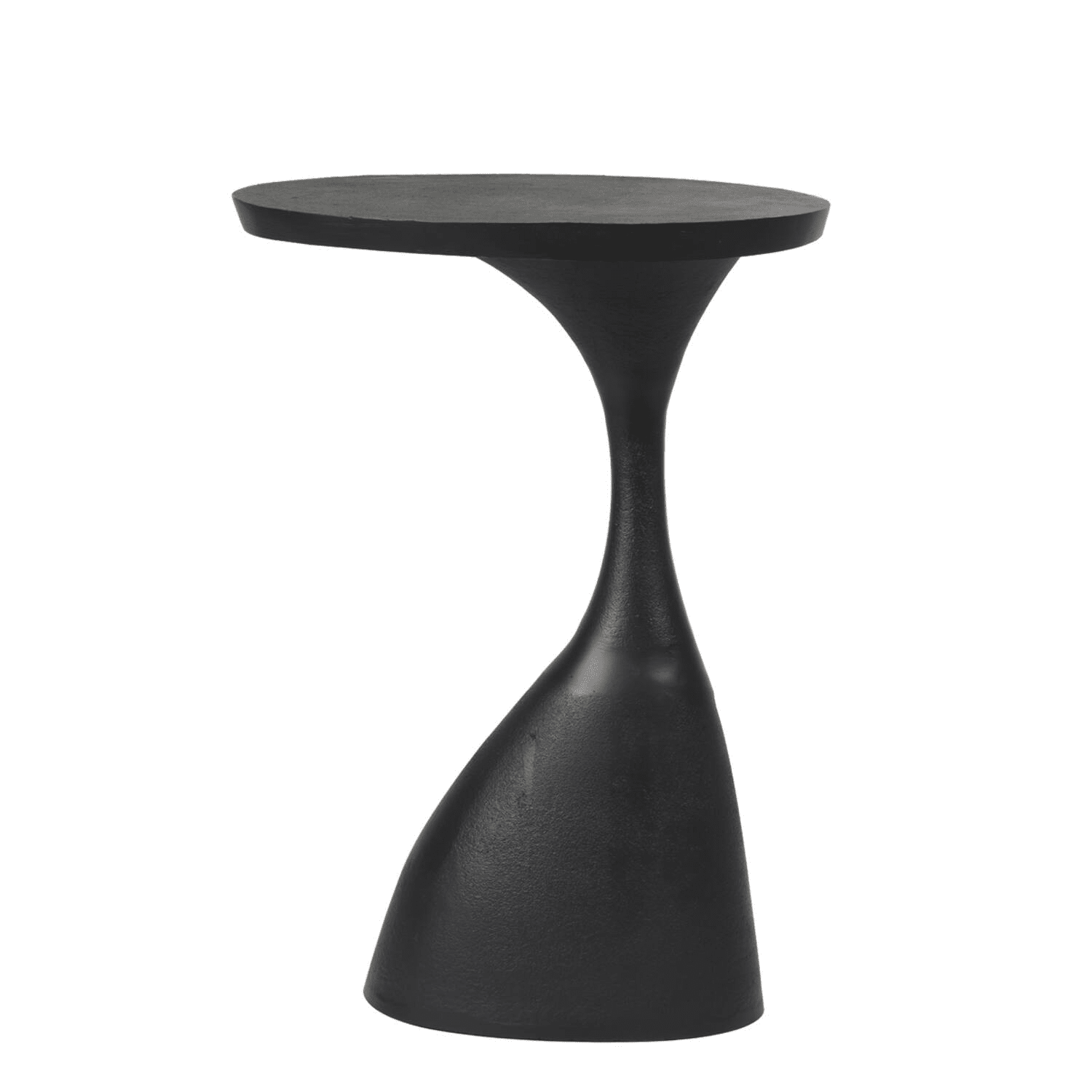 Felima Matt Black Side Table Furniture
