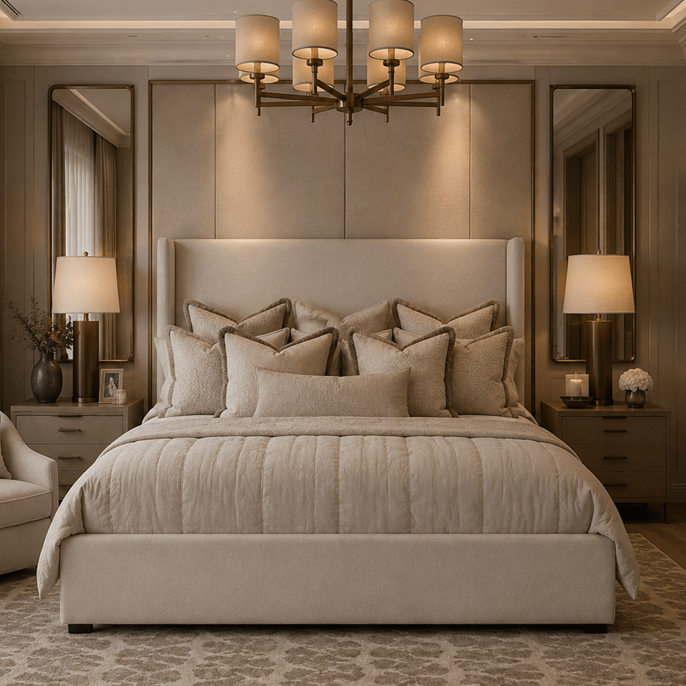 Fia Cashmere Velvet Ottoman Storage Bed Beds and Headboards