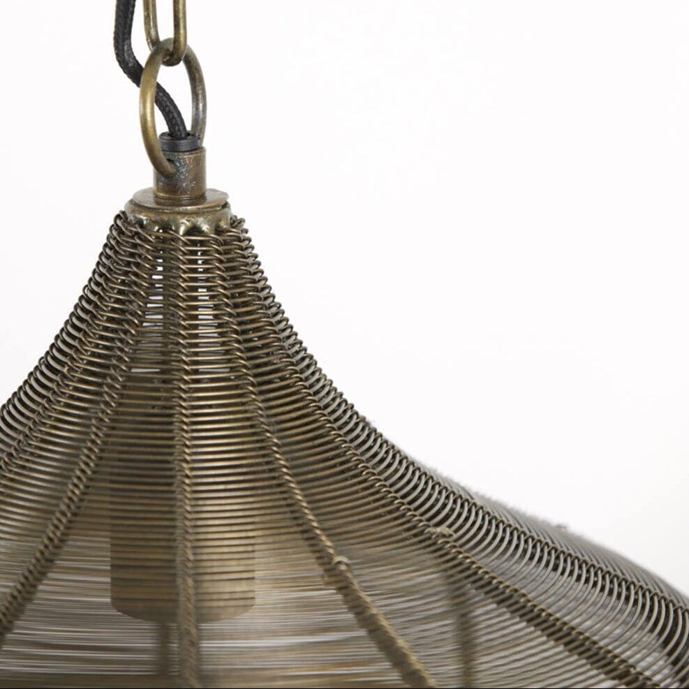 Franklin Antique Bronze Hanging Pendant Ceiling Light Lighting