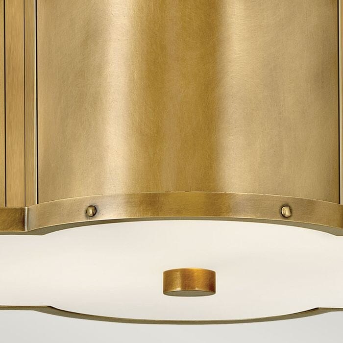 Gabriela Brass Clover Statement Ceiling Light Lighting