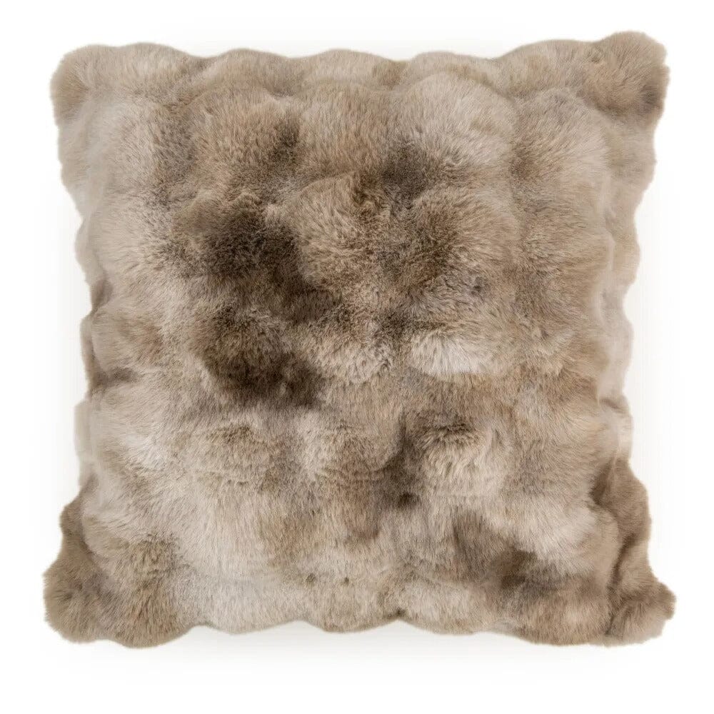 Geneva Bubble Effect Natural Two-toned Cosy Cushion - 50x50cm Textiles