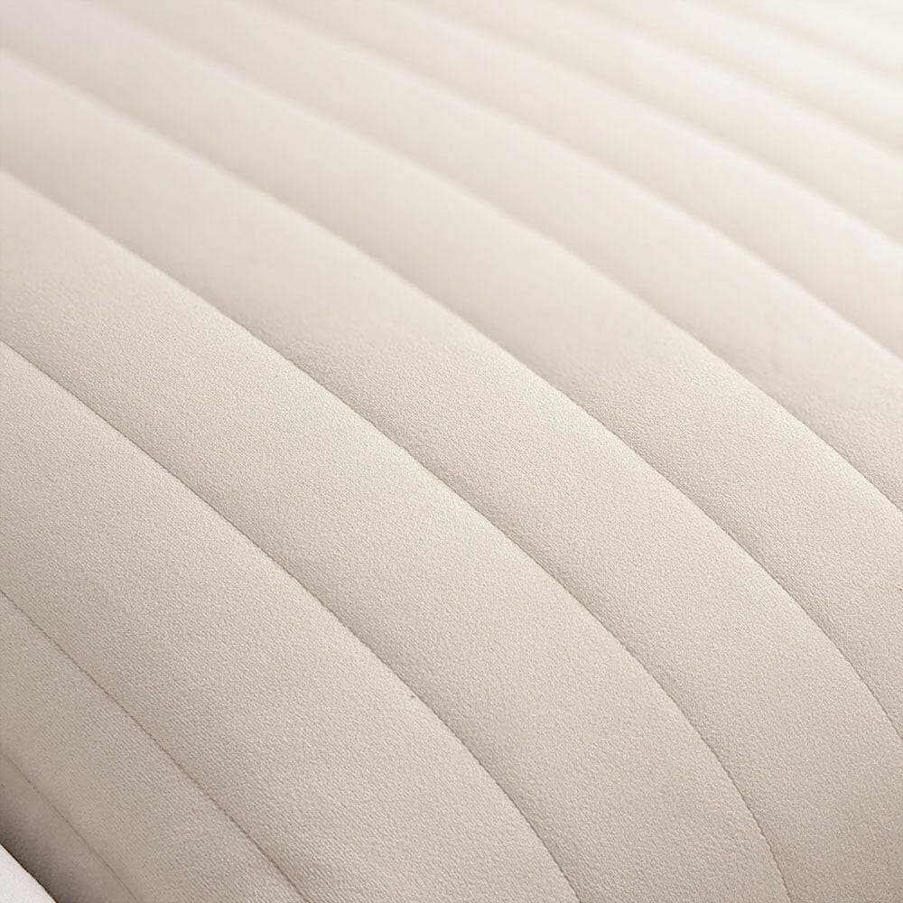 Geneva Cream Velvet Fluted Modular Sofa Range Sofa