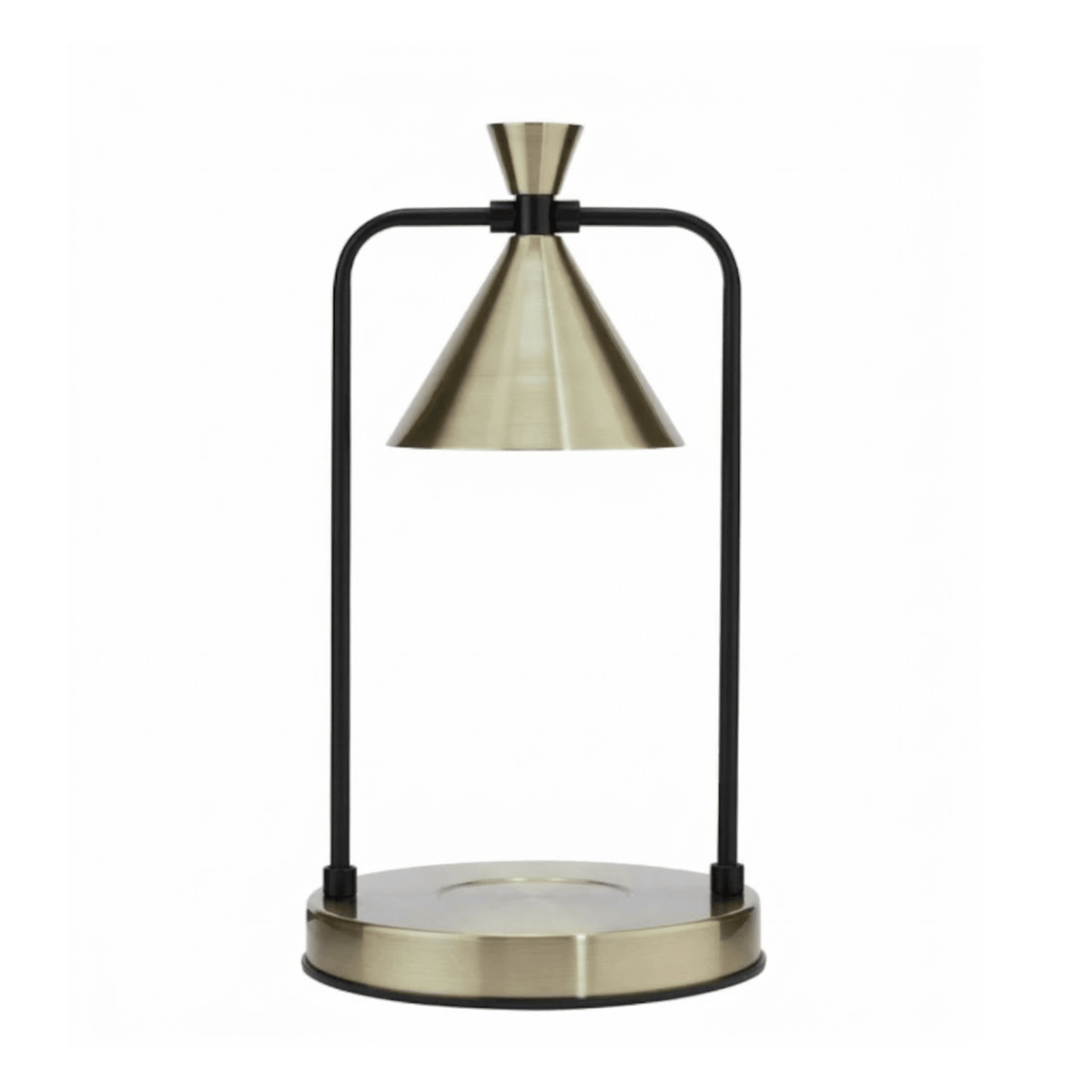 Gianna Gold & Black Candle Warmer Lamp Fragrance