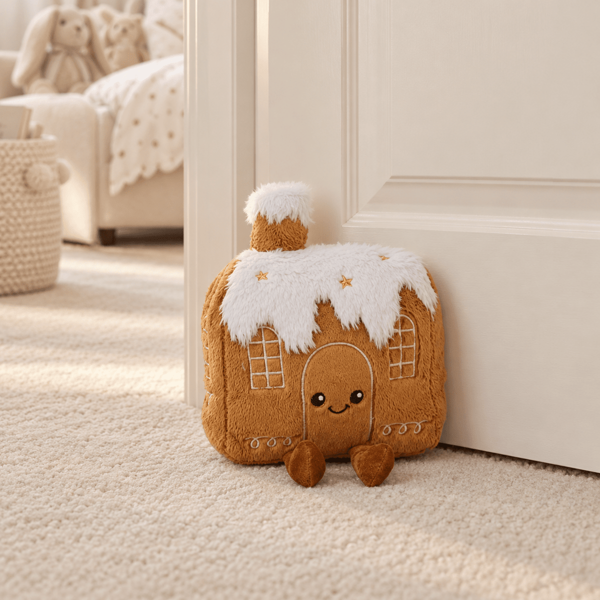 Gingerbread House Soft Plush Doorstop Accessories