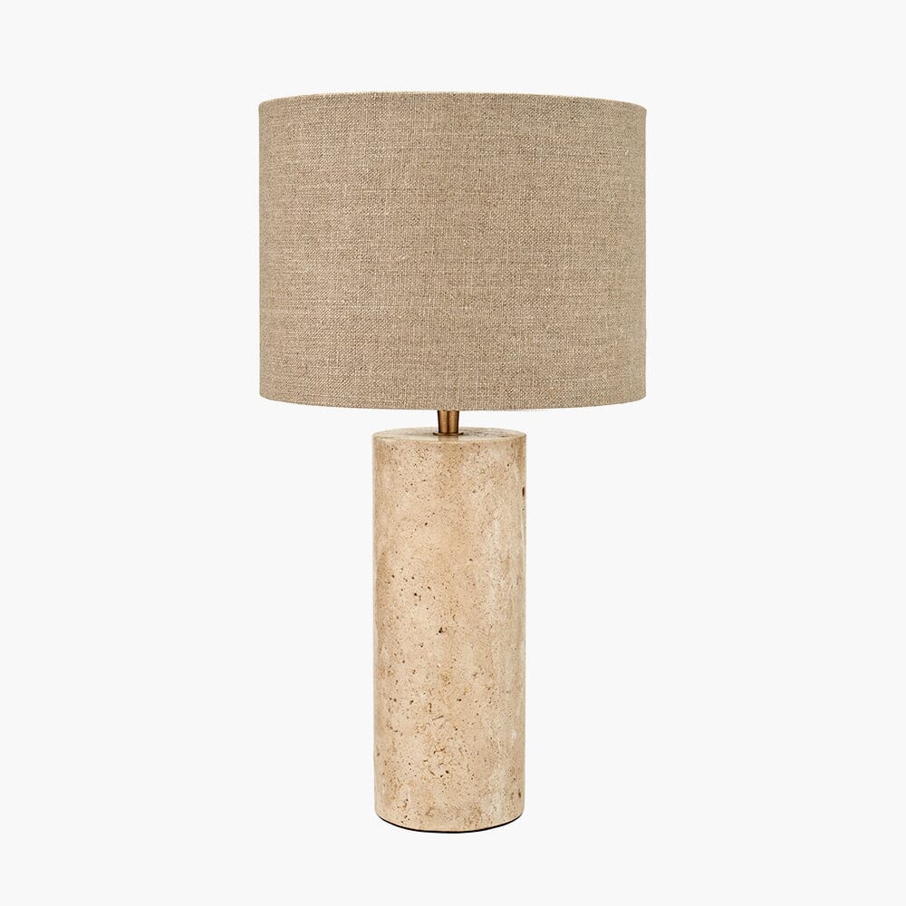 Glow Luxury Limestone Neutral Table Lamp Lighting