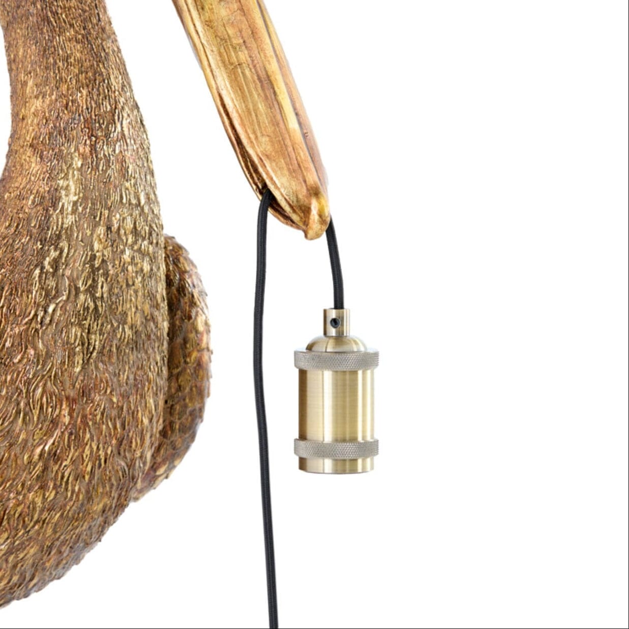 Gold Pelican Decorative Wall Light Lighting