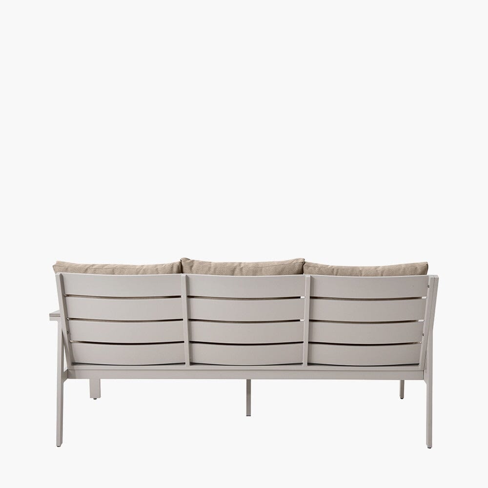 Hawaii Cream & Taupe 5 Piece Outdoor Corner Dining Set Outdoor