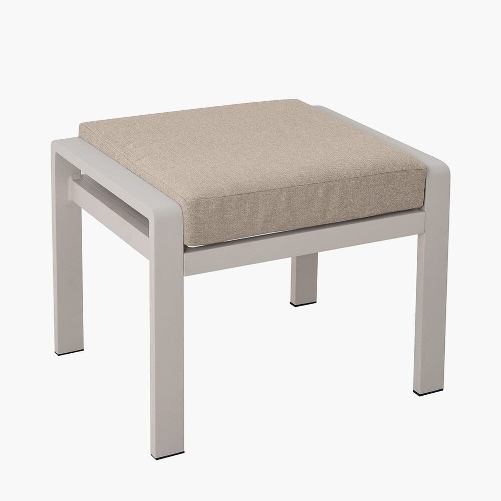 Hawaii Cream & Taupe 5 Piece Outdoor Corner Dining Set Outdoor