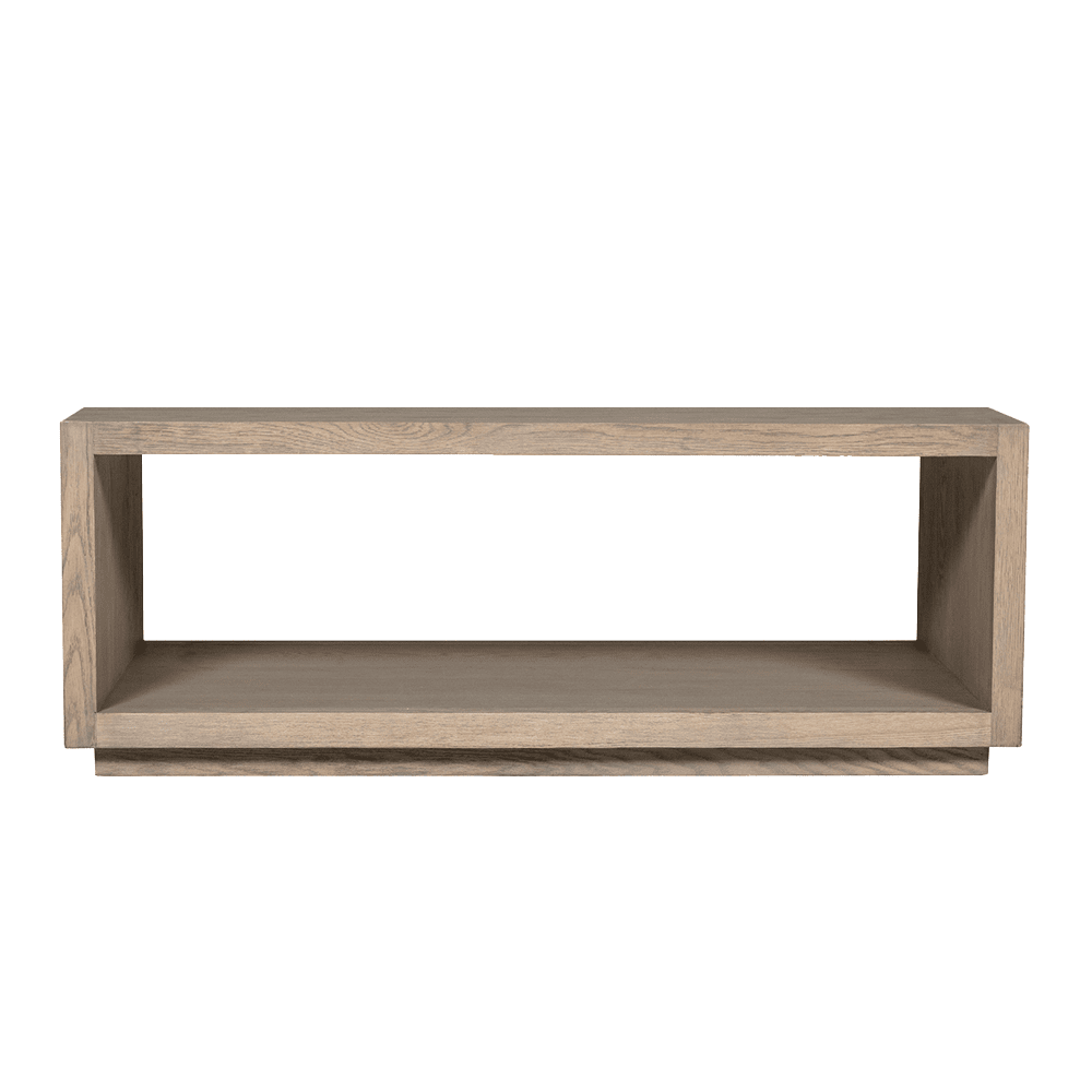 Hayden Smoked Oak Rectangular Coffee Table Furniture