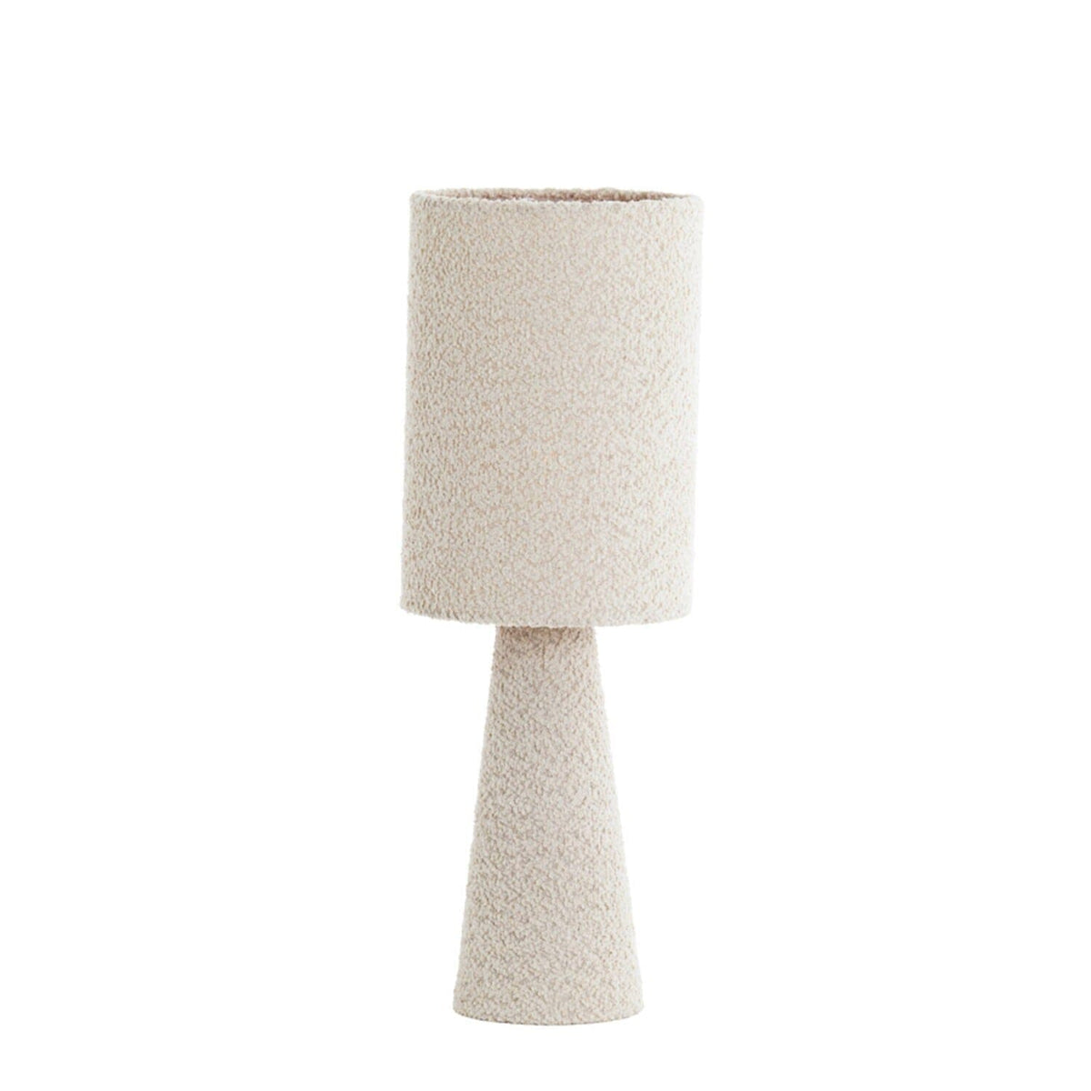 In Stock - Joby Sand Boucle Table Lamp Lighting