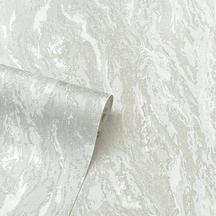 Inglot Cream Marble Patterned Textured Wallpaper Accessories