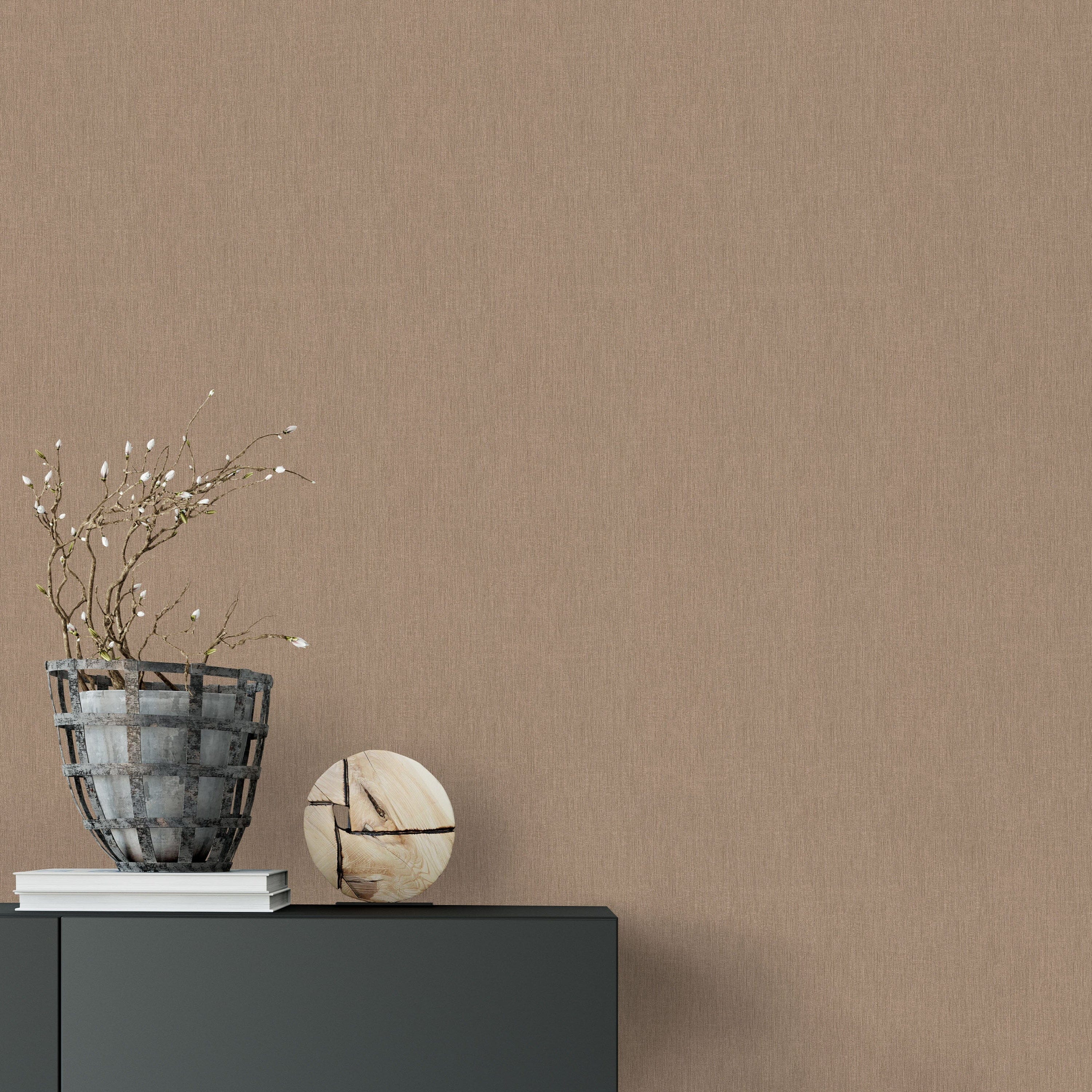 Isabella Golden Textured Metallic Wallpaper Home Improvement