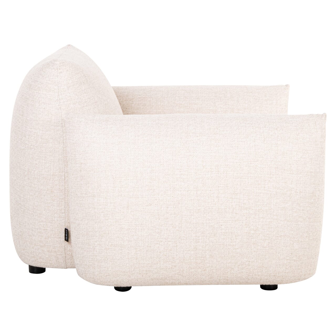 Jae Cream Upholstered Outdoor Lounge Chair Outdoor