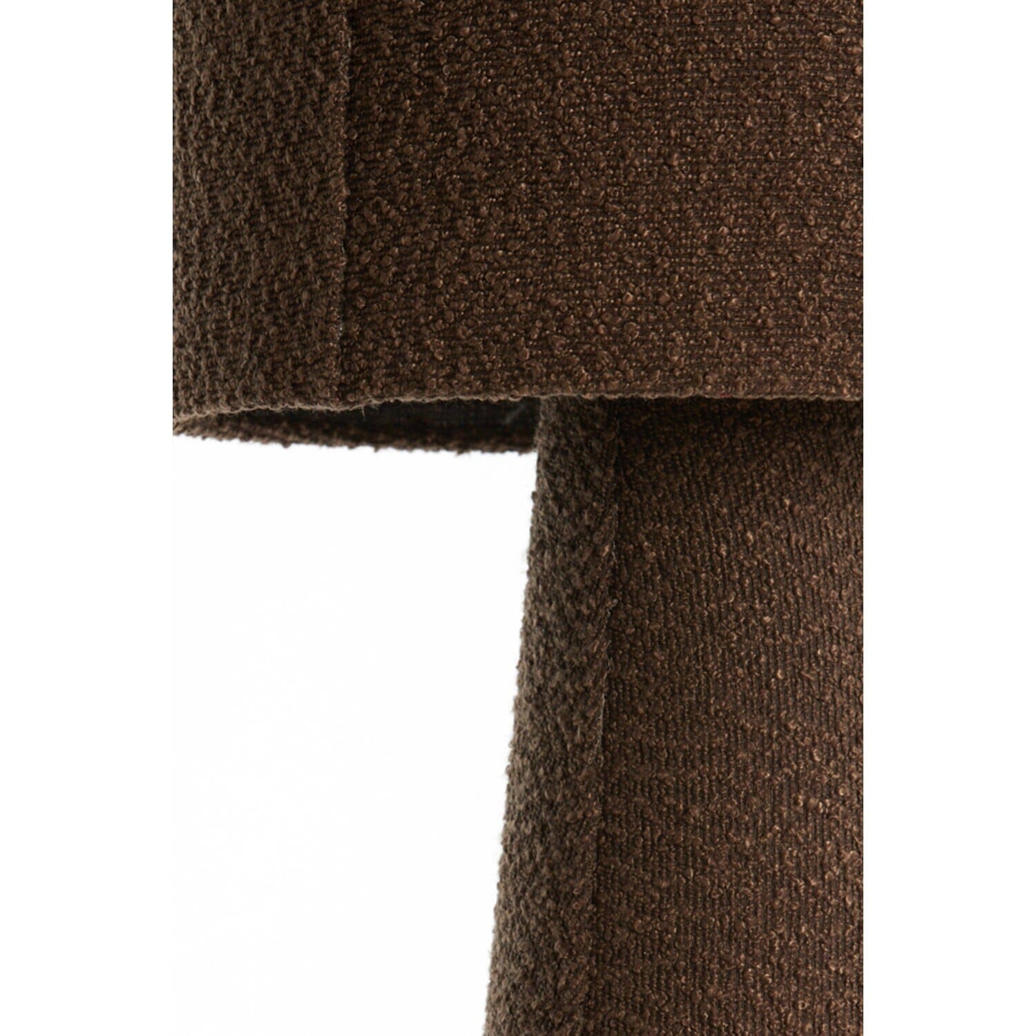 Joby Brown Boucle Floor Lamp Lighting