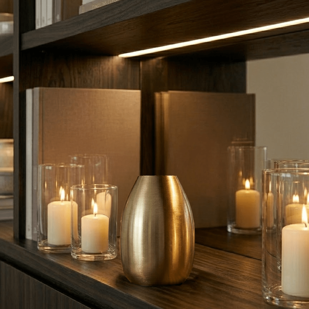 Juliana Mini Gold Decorative Vase Accessories