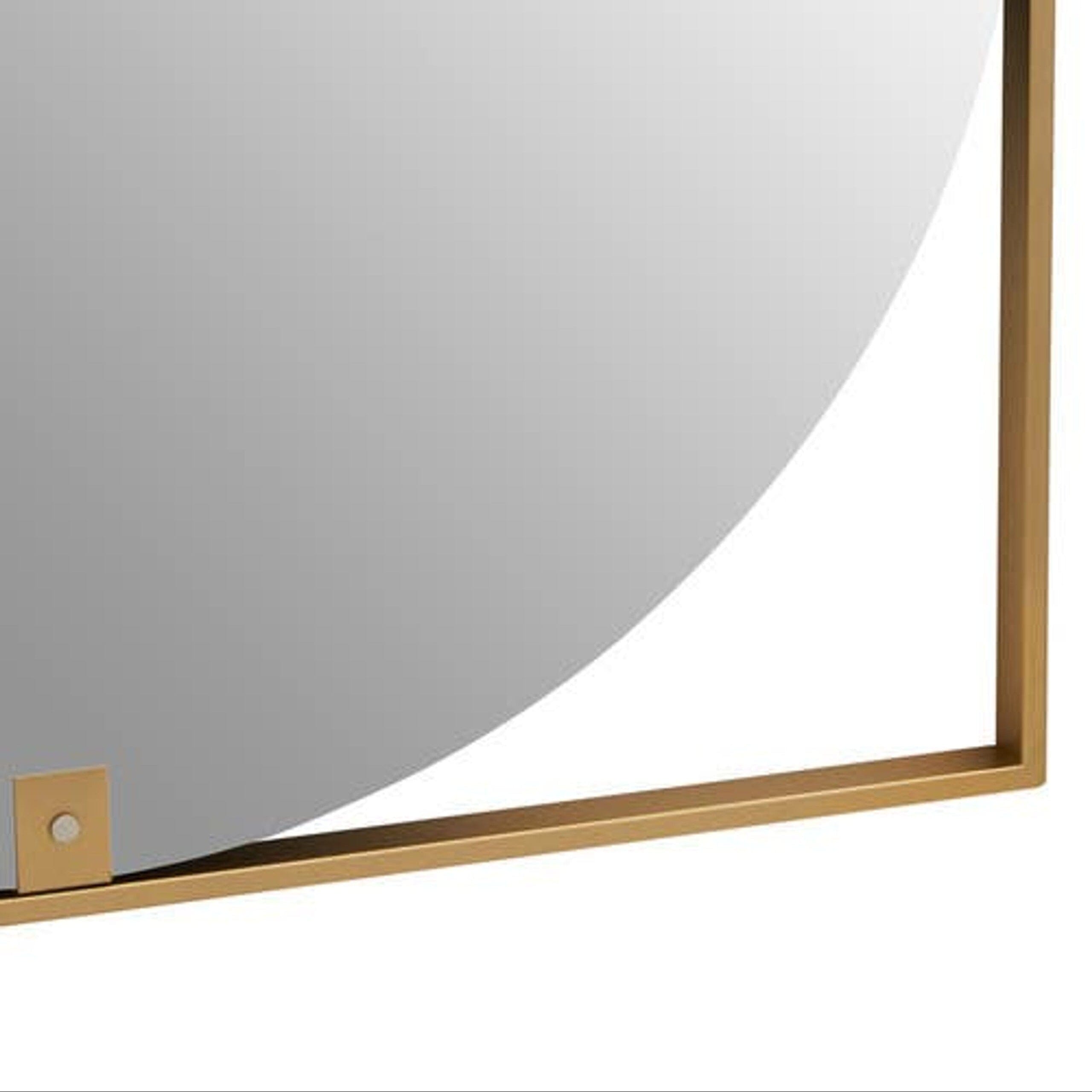 Julieta Gold Square Wall Mirror Accessories