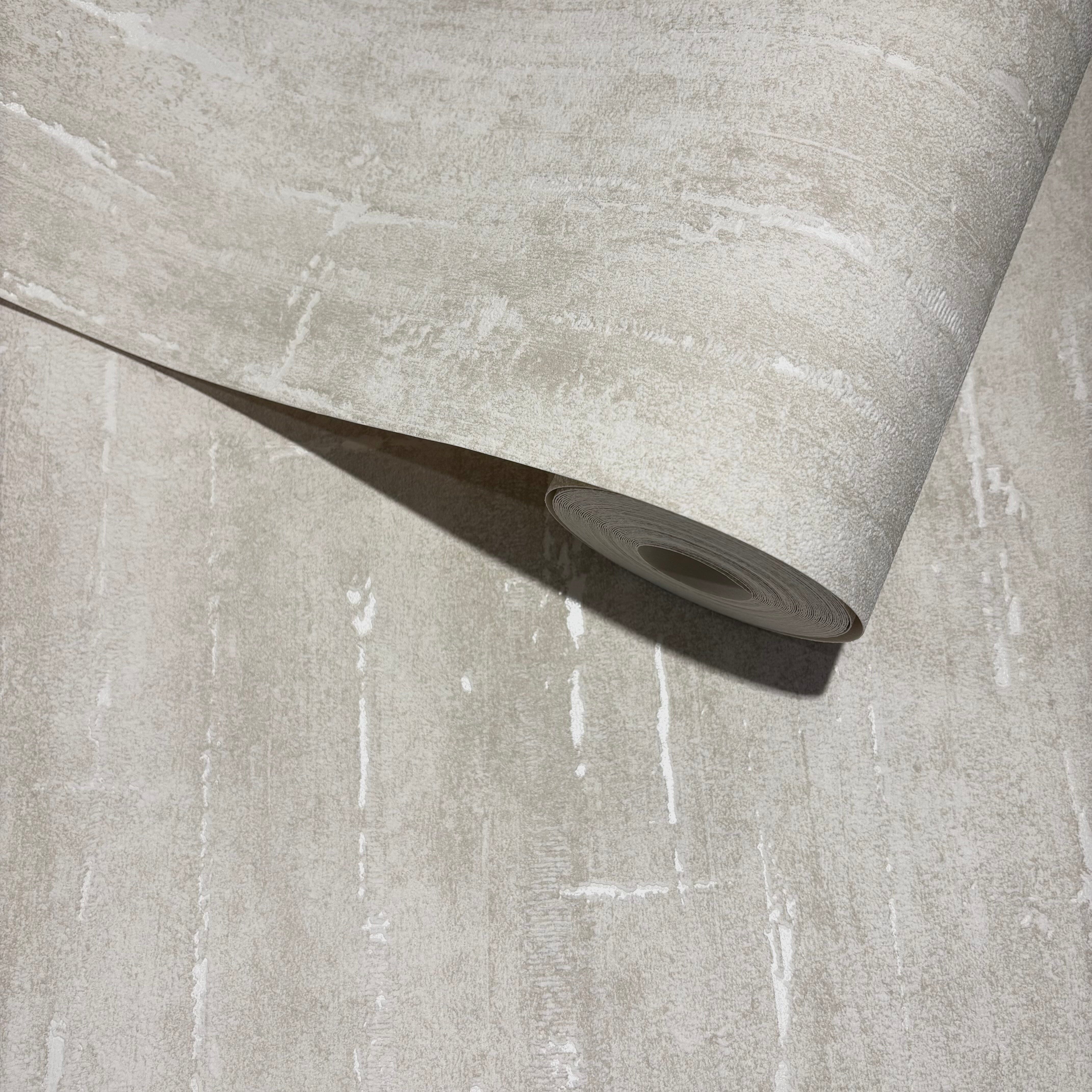 Keira Cream Metallic Textured Wallpaper Home Improvement